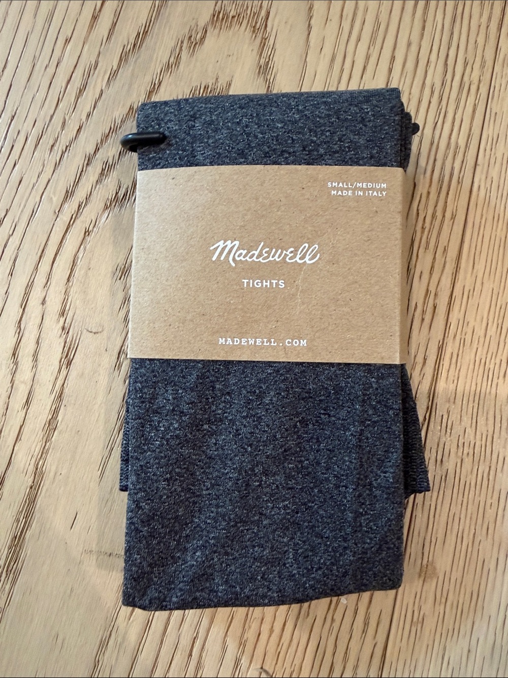 Madewell women’s Dark Charcoal Tights s/m